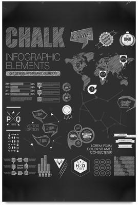 77% OFF on Shoprock Old Style Infographic Elements Photographic Paper