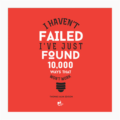 5% OFF on Thinkpot I Haven'T Failed - Thomas Alva Edison White Square Frame Paper Print 5% OFF on Thinkpot I Haven'T Failed - Thomas Alva Edison White Square Frame Paper Print