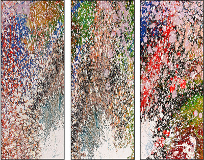 50% OFF on PixTopper Triptych 38 Canvas Art