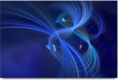 75% OFF on Blue Abstercts Paper Print 75% OFF on Blue Abstercts Paper Print