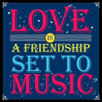 8% OFF on Love is Friendship Set to Music Photographic Paper 8% OFF on Love is Friendship Set to Music Photographic Paper