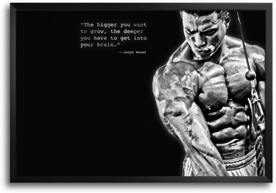 46% OFF on The Bigger You Want To Grow Quote by Lenyn Laminated Framed Paper Print 46% OFF on The Bigger You Want To Grow Quote by Lenyn Laminated Framed Paper Print