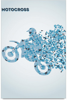 77% OFF on Shoprock Motocross Awesome Artwork Photographic Paper