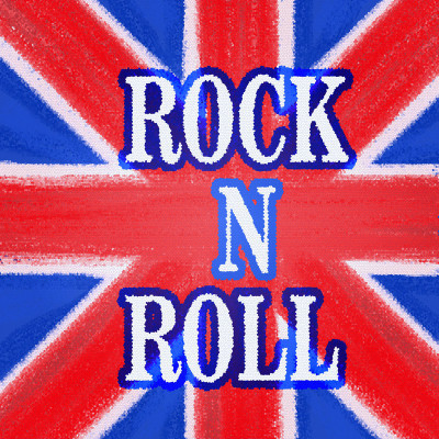 6% OFF on Rock n Roll British Style Paper Print