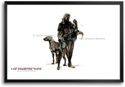 46% OFF on Metal Gear Solid Phantom Pain Laminated Framed Paper Print 46% OFF on Metal Gear Solid Phantom Pain Laminated Framed Paper Print