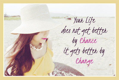 16% OFF on Shopisky Motivational quote with girl Paper Print