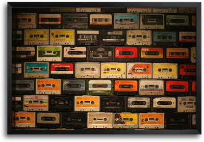 46% OFF on Old Cassette Love Vintage Laminated Framed Paper Print 46% OFF on Old Cassette Love Vintage Laminated Framed Paper Print