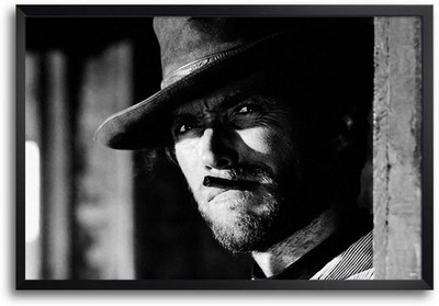 74% OFF on Clint Eastwood Fp00004273 Framed Photographic Paper