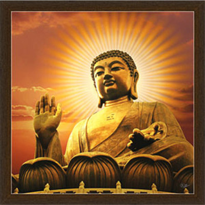 16% OFF on The Wonderful Gautam Buddha Frame By Returnfavors Canvas Art