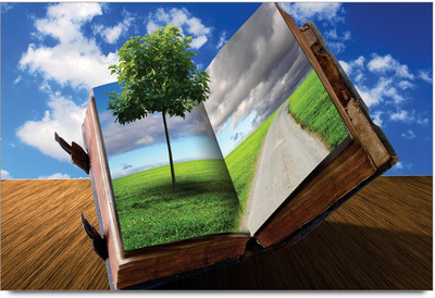 75% OFF on Amy Creative Book Way To Life 3D Poster 75% OFF on Amy Creative Book Way To Life 3D Poster