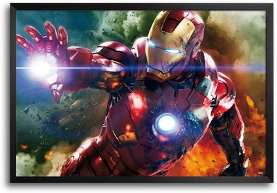 74% OFF on Avengers Action Fp00004300 Framed Photographic Paper