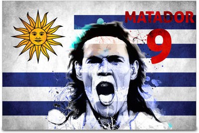53% OFF on Shopmantra Matador Uruguay Football Poster Paper Print