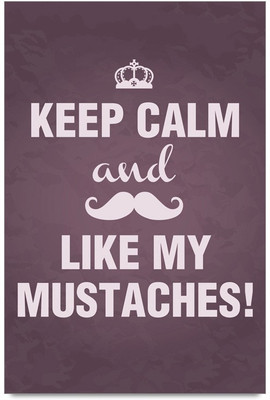 77% OFF on Shoprock Love My Mustaches Photographic Paper