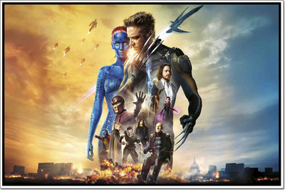 57% OFF on X-Man Poster Paper Print