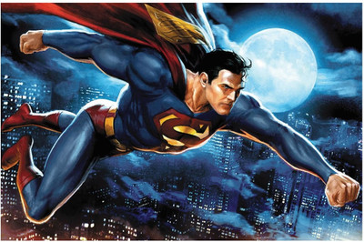 75% OFF on Artmagik Angry Superman Poster Fine Art Print 75% OFF on Artmagik Angry Superman Poster Fine Art Print