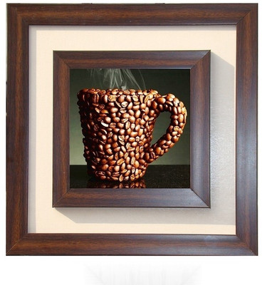 26% OFF on Lila Painting DVL- M- 208 With Wooden Frame Canvas Art