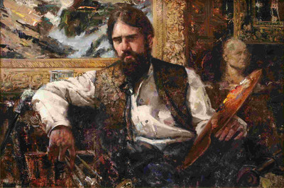 52% OFF on Elite Collection Frameless Painting Western-0344 Canvas Art