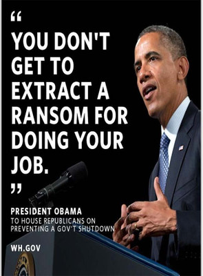 37% OFF on The ObamaPoster (18 x 12 Inches) by Shopkeeda Paper Print