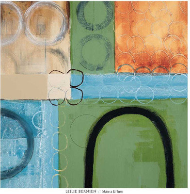 Montage - Make A U-Turn Fine Art Print