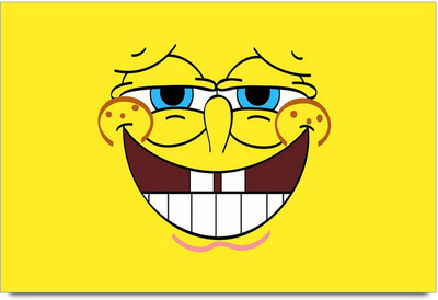 34% OFF on Spongebob Squarepants Face Paper Print 34% OFF on Spongebob Squarepants Face Paper Print