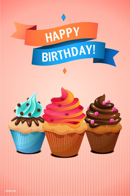 16% OFF on Poster - Delicious Birthday Cakes - Pink Paper Print 16% OFF on Poster - Delicious Birthday Cakes - Pink Paper Print