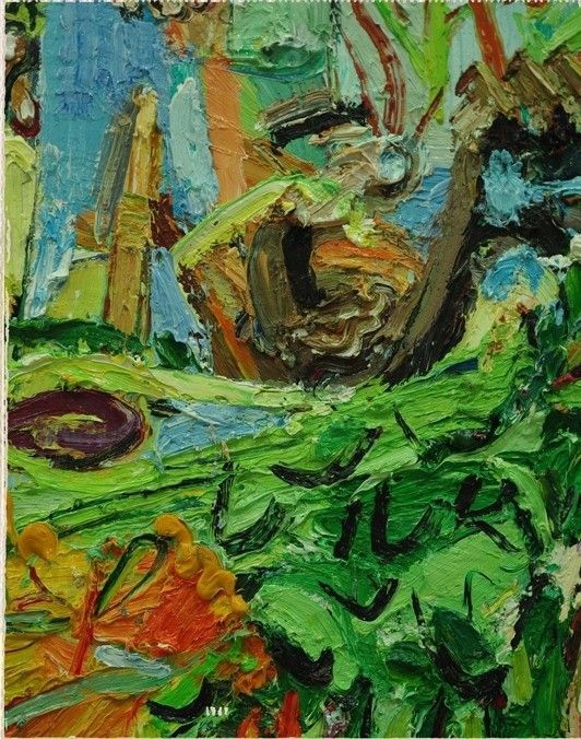 52% OFF on Painting Without Frame - Green Soild Abstract Canvas Art