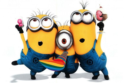 62% OFF on Party Minions Poster Photographic Paper