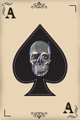 6% OFF on Skull Paper Print