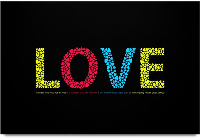 75% OFF on The Love Paper Print 75% OFF on The Love Paper Print