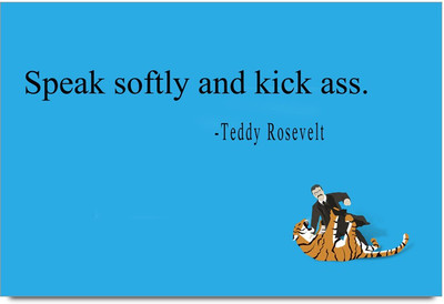 77% OFF on Shoprock Kickass Quote Photographic Paper