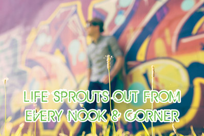 16% OFF on Life Sprouts Out Poster Paper Print