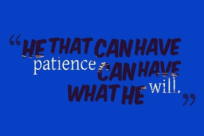 70% OFF on Patience Poster131685 Photographic Paper