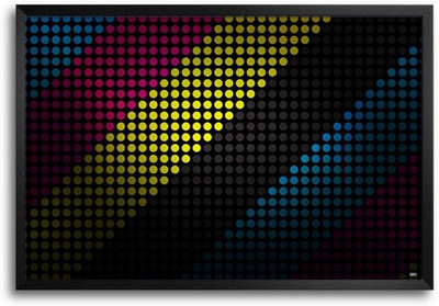 74% OFF on Abstract Polka Fp00004449 Framed Photographic Paper