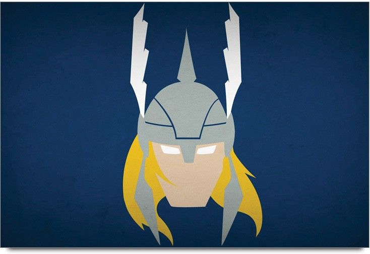 75% OFF on 3D Minimalist Superhero Paper Print 75% OFF on 3D Minimalist Superhero Paper Print