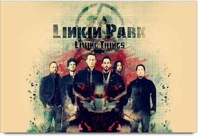 58% OFF on Linkin Park Living Thing Poster Paper Print