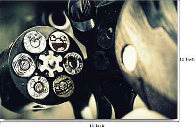 75% OFF on Amy Funny Bullet Art Work Photographic Paper