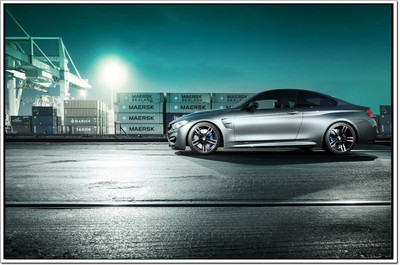50% OFF on BMW Poster Paper Print
