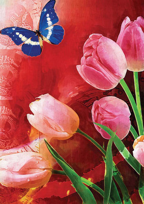 44% OFF on Lilly Butterfly Paper Print 44% OFF on Lilly Butterfly Paper Print