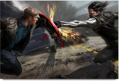 62% OFF on Superheroes Paper Print 62% OFF on Superheroes Paper Print