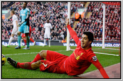 50% OFF on Luis Suarez Poster Paper Print
