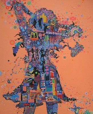 77% OFF on Painting Without Frame - Multi Color Abstract Girl View Canvas Art 77% OFF on Painting Without Frame - Multi Color Abstract Girl View Canvas Art