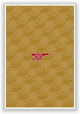 37% OFF on Posterguy Minimal Arsenal Logo Graphic Illustration Poster Paper Print