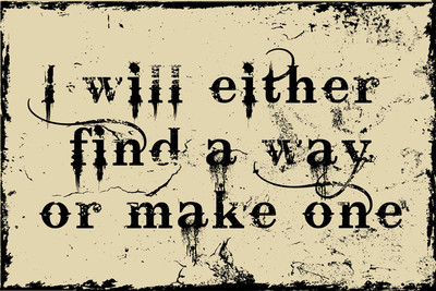 8% OFF on Find a Way Paper Print