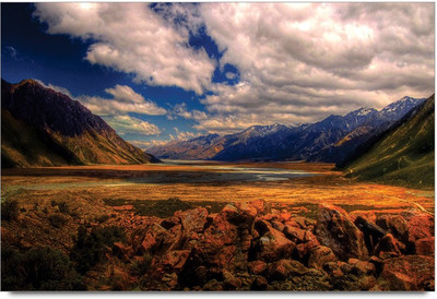 34% OFF on Amy Beautiful Cloudy Weather Scenery Paper Print