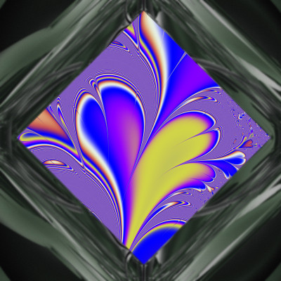 50% OFF on Fractal flowers Paper Print