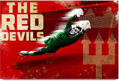 53% OFF on ShopMantra David De Gea Footballer Poster Paper Print