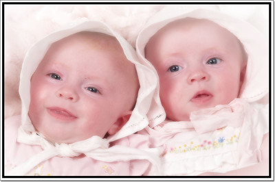 50% OFF on Sweet Twin Babies Poster Paper Print