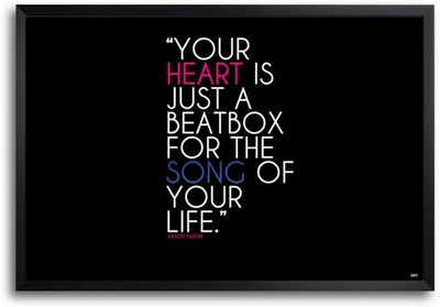 74% OFF on Beatbox Heart Fp00004454 Framed Photographic Paper 74% OFF on Beatbox Heart Fp00004454 Framed Photographic Paper
