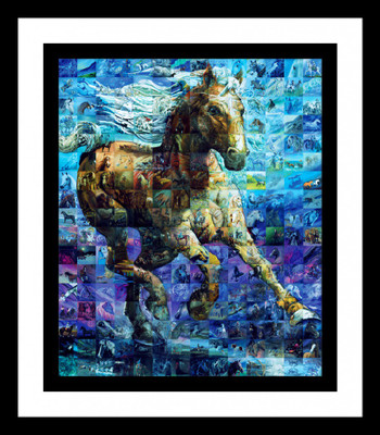 33% OFF on Running Horse Fine Art Print