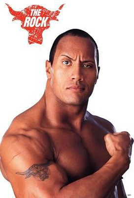 64% OFF on Dwayne Johnson Tattoo Photographic Paper